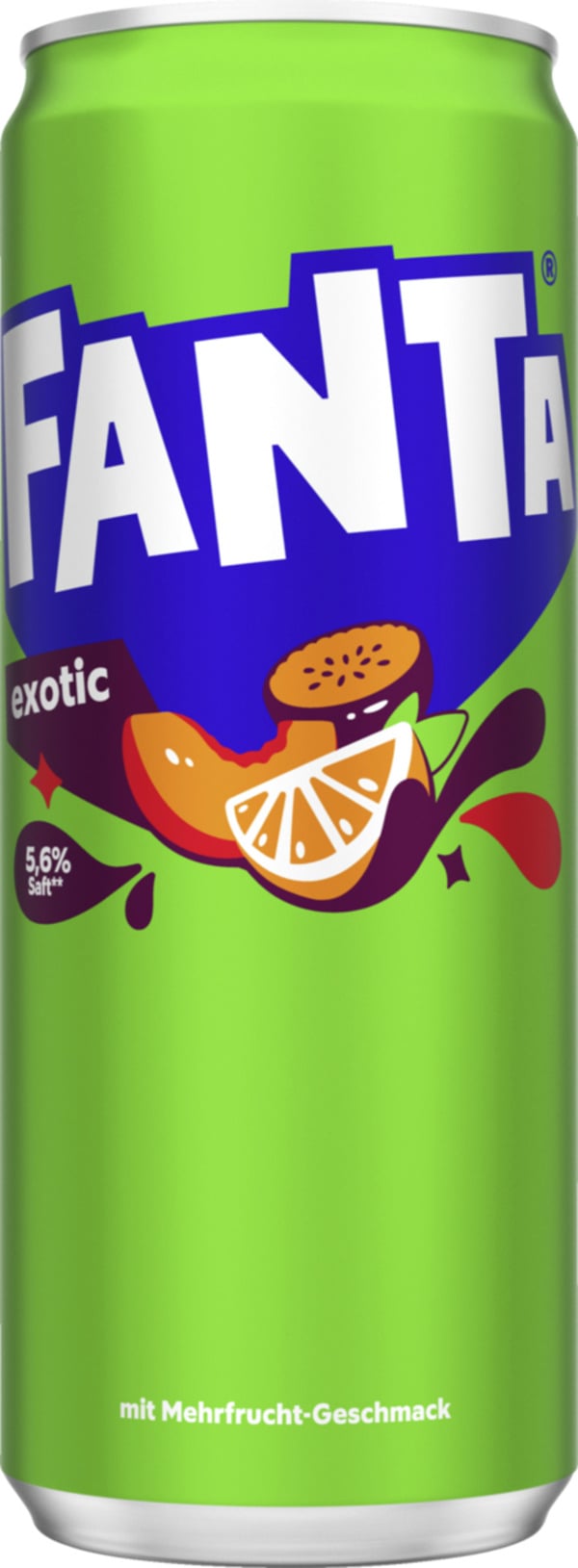 Bild 1 von Fanta Exotic Erfrischungsgetränk, 330 ml