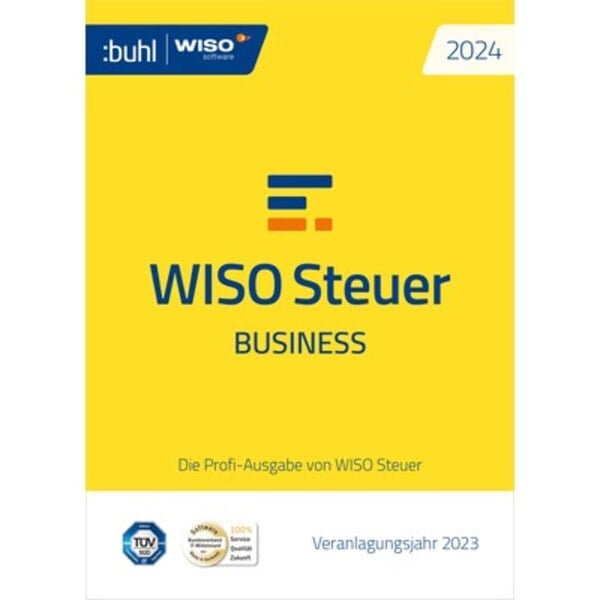 Bild 1 von Buhl Data WISO Steuer Business 2024 | Download & Produktschlüssel