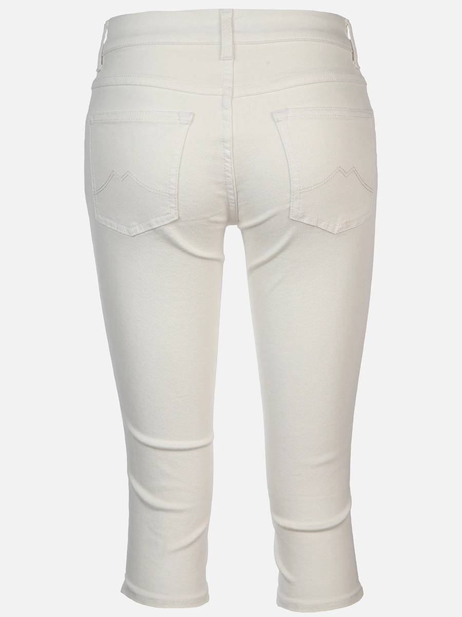 Bild 2 von Damen Caprihose Weiß