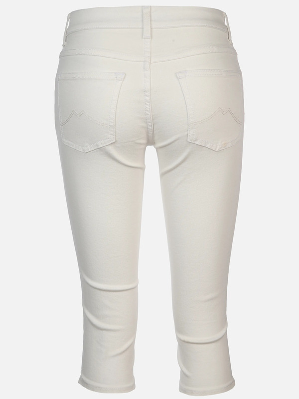 Bild 2 von Damen Caprihose Weiß