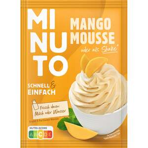 MINUTO Mango Mousse