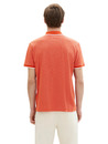 Bild 2 von Herren Poloshirt mit Streifen Orange