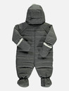 Bild 2 von Baby Unisex Overall mit Teddyfell Grau