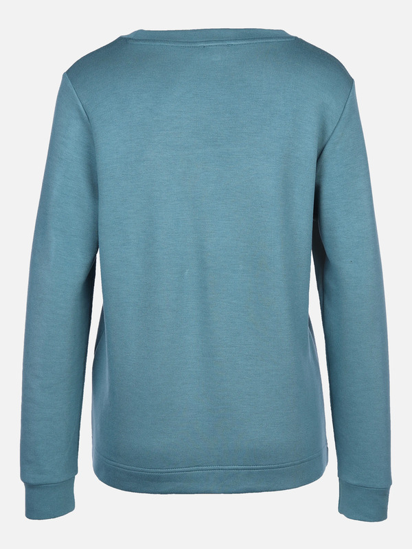 Bild 2 von Damen Sweatshirt mit Glitter Print Grün