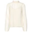 Bild 1 von Vero Moda VMRHEA LS TOP WVN GA Blusenshirt Weiß