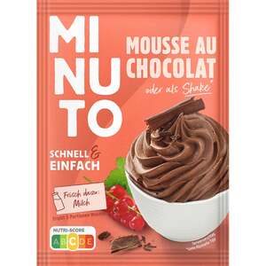 MINUTO Mousse au Chocolat