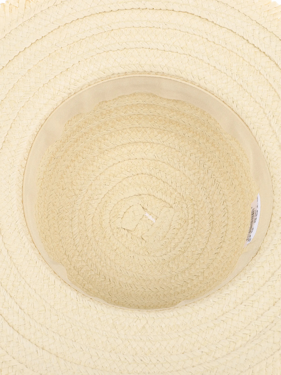 Bild 3 von Mädchen Strohhut mit Kontraststreifen Bunt