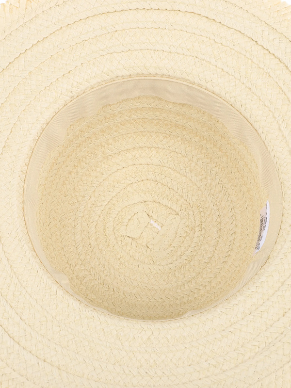 Bild 3 von Mädchen Strohhut mit Kontraststreifen Bunt