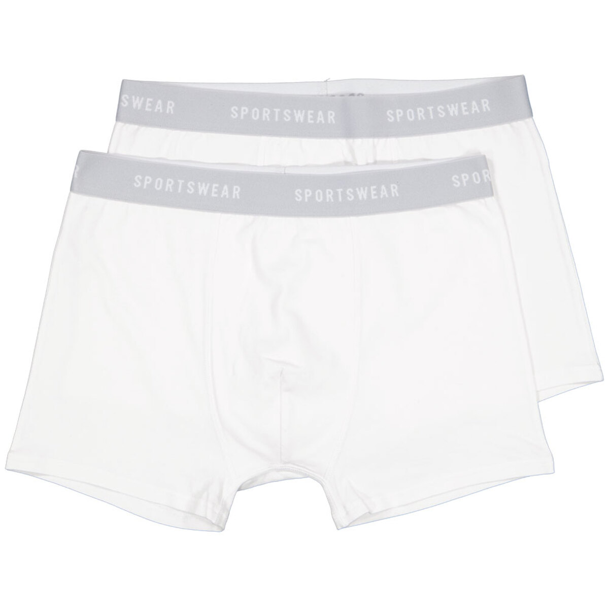 Bild 1 von Sportswear Herren-Boxershorts 2er-Pack, Weiß, M
