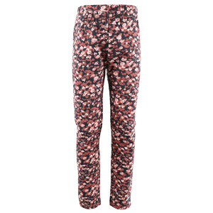 Mädchen Leggings im Alloverprint und Glitzerdetails Rot