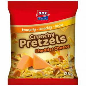 Crunchy Pretzels 'Cheddar Cheese' 125g