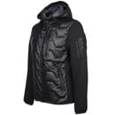 Bild 3 von Herren Steppjacke mit Kapuze Schwarz