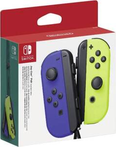 Nintendo Joy-Con 2er-Set Blau/Neon-Gelb (Switch)