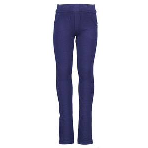 Mädchen Leggings Stretch, Navy, 110/116