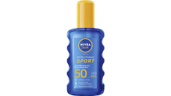 Bild 1 von NIVEA Sun UV Dry Protect Sport Transparentes Spray LSF 50