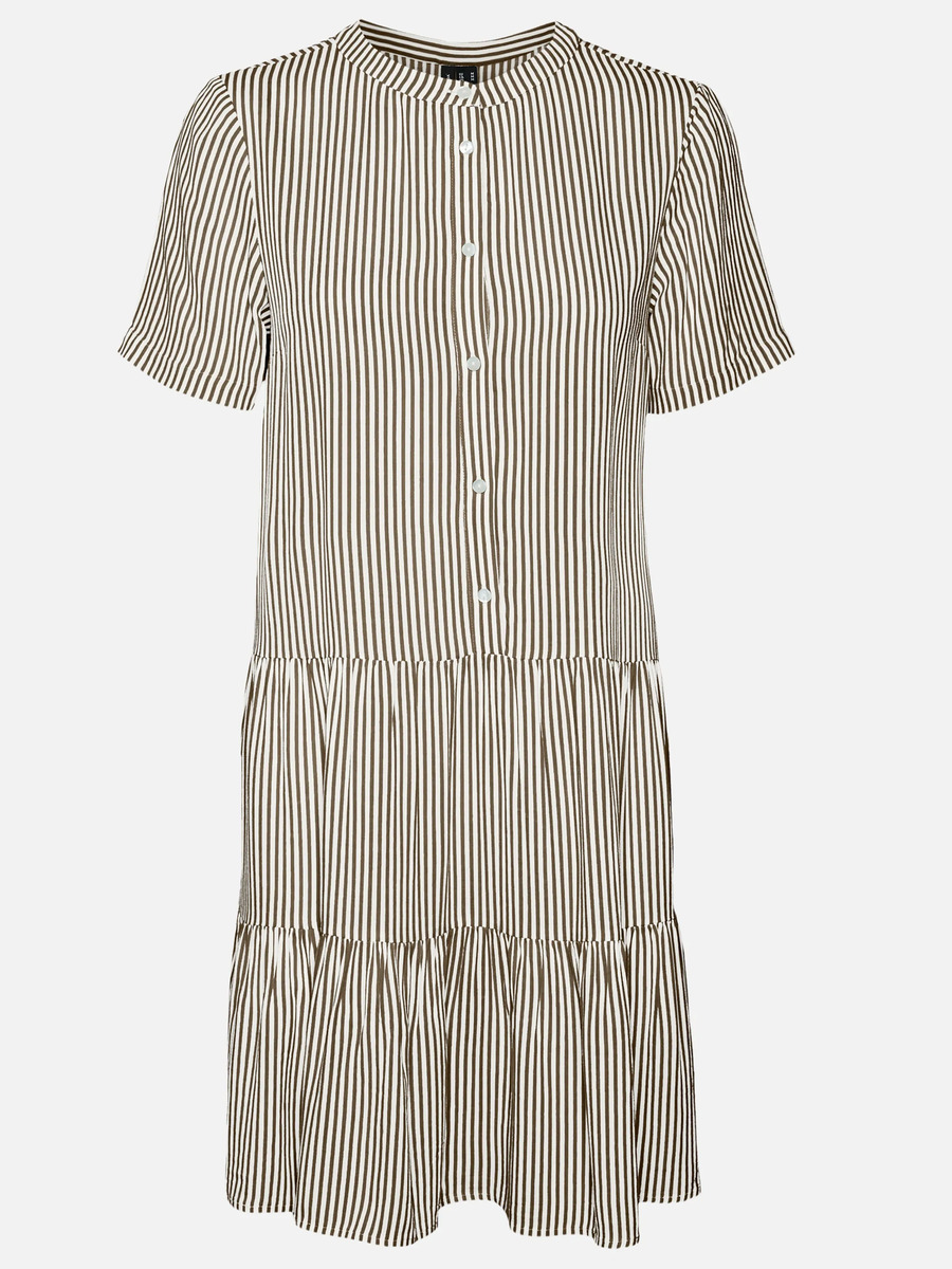 Bild 1 von Vero Moda VMBUMPY SS SHORT DRES Kleid Weiß