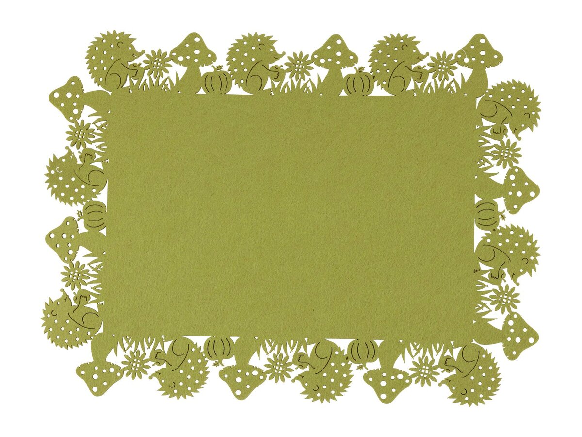 Bild 1 von Herbst Filz Platz-Set eckig