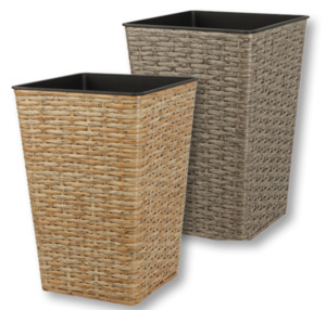 Rattan-Pflanztopf