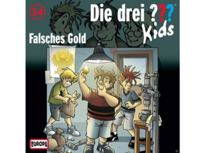 Die drei ??? Kids - Die drei ??? Kids 34: Falsches Gold - (CD)