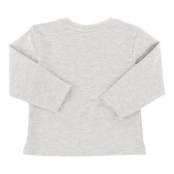 Bild 2 von Baby Jungen Longsleeve mit Frontprint Beige