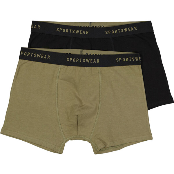 Bild 1 von Sportswear Herren-Boxershorts 2er-Pack, Olivgrün, L