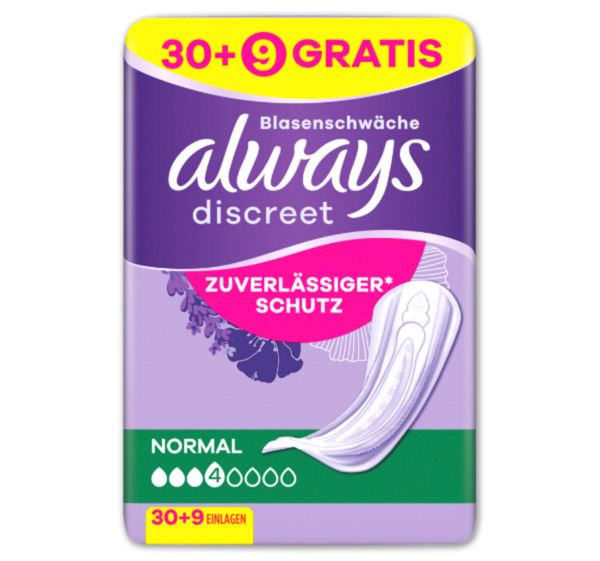 Bild 1 von ALWAYS Discreet Big Pack*