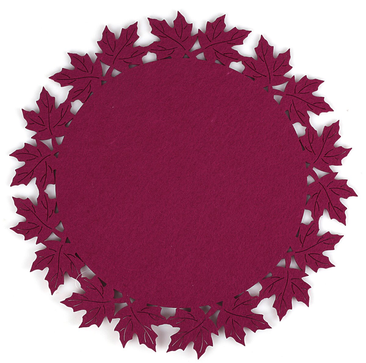 Bild 1 von Platzset ø35cm mit Blätterrand