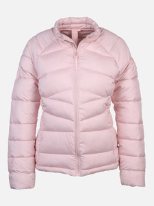 Damen Steppjacke mit Stehkragen Rosa