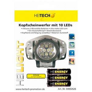 Kopfscheinwerfer mit 10 LEDs