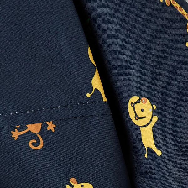 Bild 4 von Jungen Steppjacke mit abnehmbarer Kapuze und Alloverprint Blau