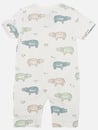 Bild 2 von Baby unisex Kurzarmbody mit Print Weiß