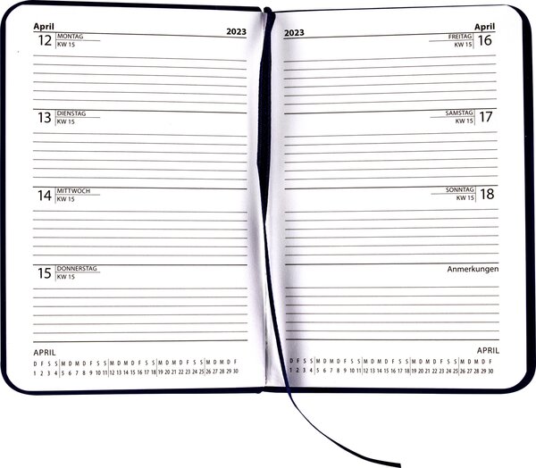 Bild 1 von Taschenkalender hochwertiger Softgrip-Einband