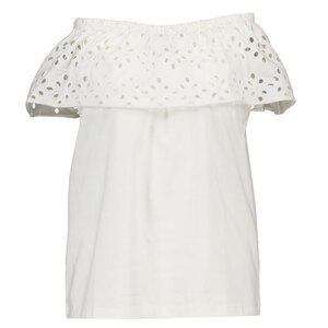 Damentop, Cremefarbe, 46