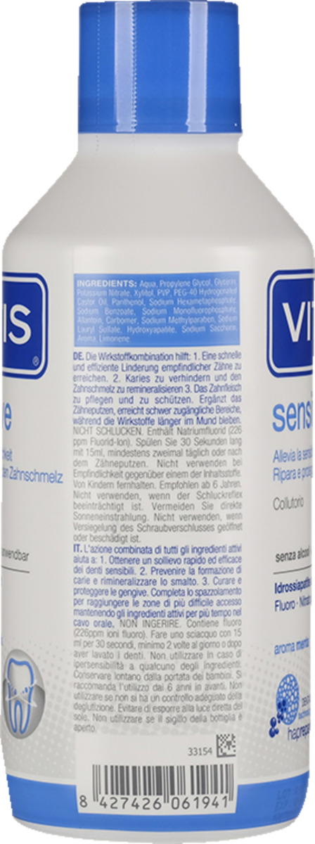 Bild 2 von VITIS Sensitive Mundspülung, 500 ml