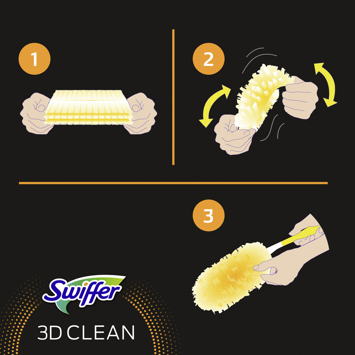 Bild 4 von Swiffer 3D Clean Duster Kit