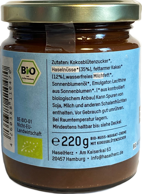 Bild 2 von HaselHerz Bio Choco Nuss, 220 g
