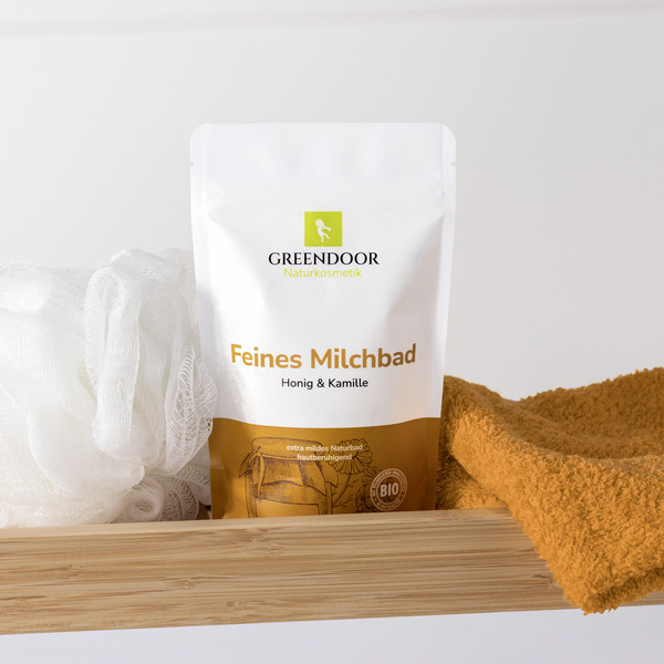 Bild 2 von GREENDOOR Milchbad Honig Kamille, 200 g