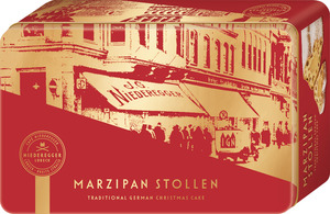 Niederegger Marzipan Stollen in Geschenkdose, 500 g