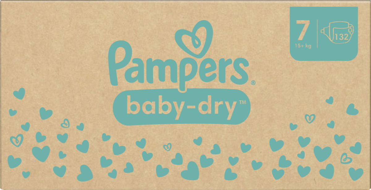 Bild 4 von Pampers Baby Dry Windeln Gr.7 (15+kg) Monatsbox