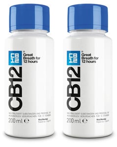 CB12 2er Pack Mundspülung, 400 ml