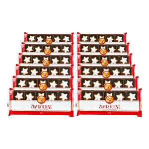 Santa Claus in Town Zimtsterne 175 g, 12er Pack