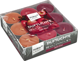 Rubin Licht Duftlichte Apfel-Zimt