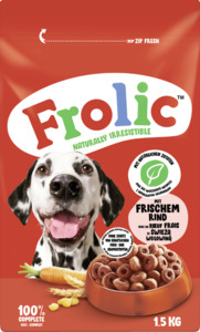 Frolic Trockenfutter naturally irresistible mit Rind, 1.500 g