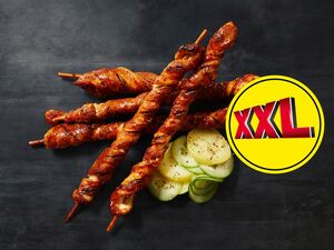 Grillmeister Schweine-Grillfackeln XXL,  800 g