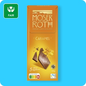 MOSER ROTH Schokolade, versch. Sorten