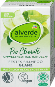 alverde NATURKOSMETIK Festes Shampoo Glanz