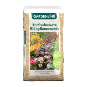 GARDENLINE Blühpflanzenerde 16L