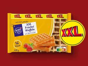 Kuchenzauber Frischei Waffeln XXL,  335 g