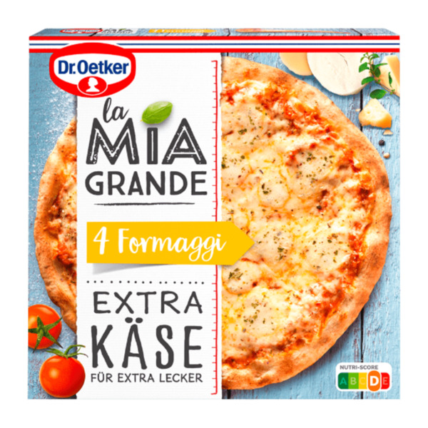 Bild 1 von DR. OETKER La Mia Grande 4-Käse 400g