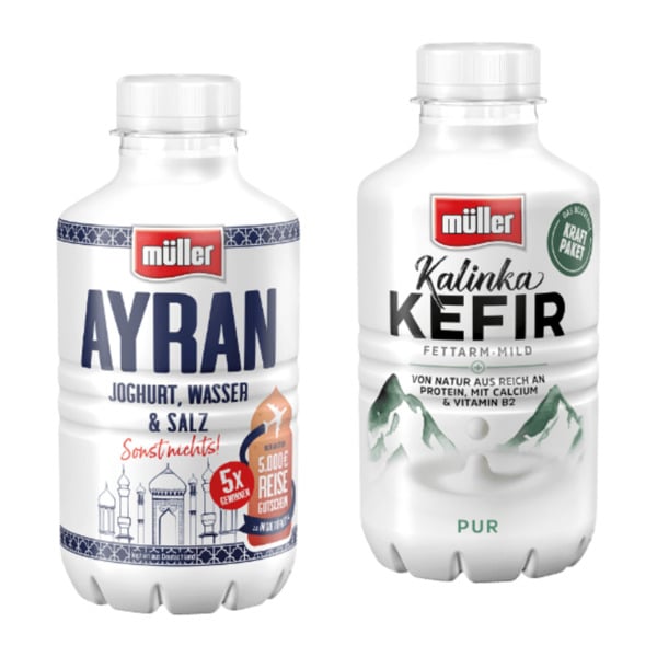 Bild 1 von MÜLLER Kalinka-Kefir / Ayran 500g